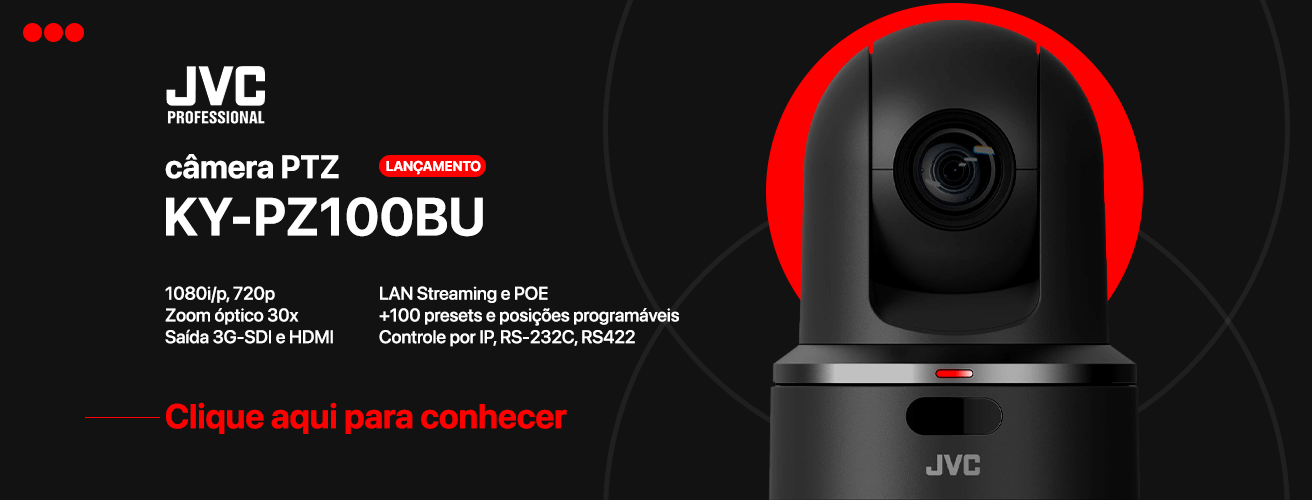 Câmeras PTZ JVC