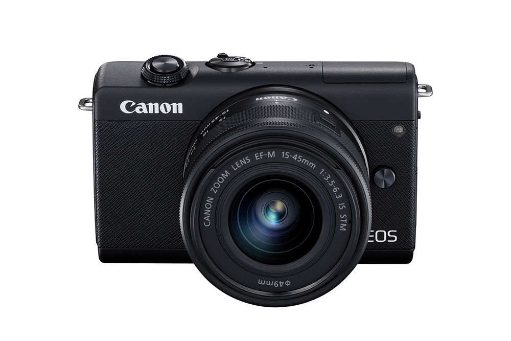 Câmera EOS M200 com a lente EF-M 15-45mm IS STM