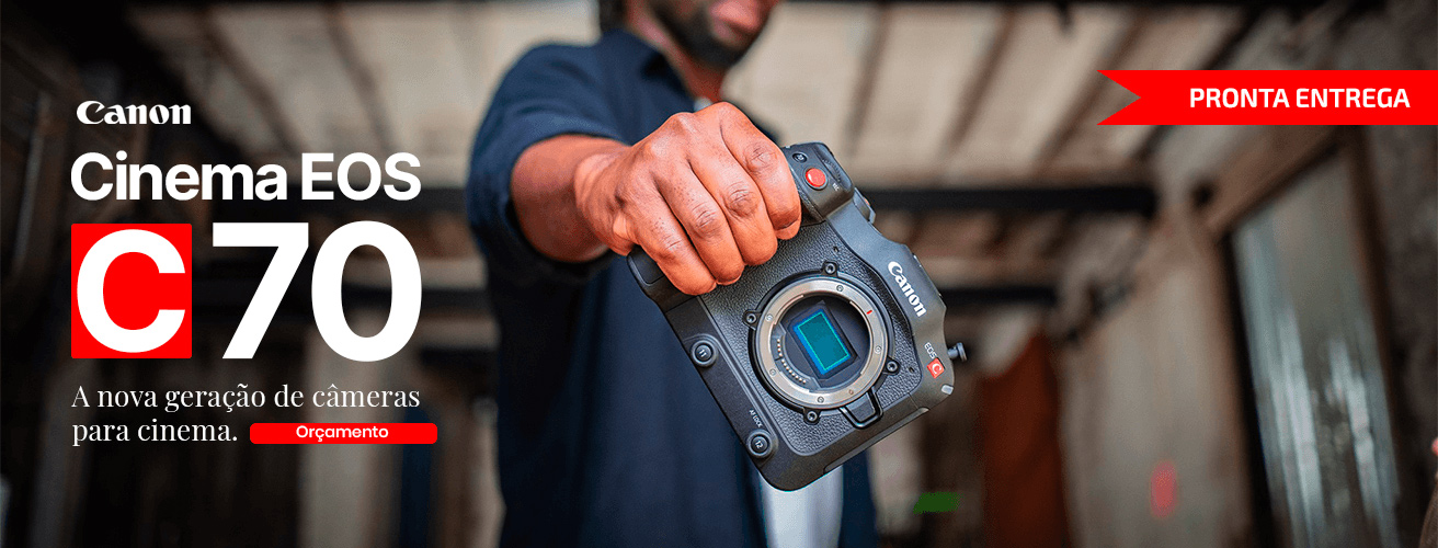 Canon Cinema EOS C70 – pronta entrega